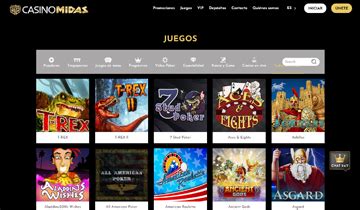 Casino Midas España, más de 300 juegos esperando.